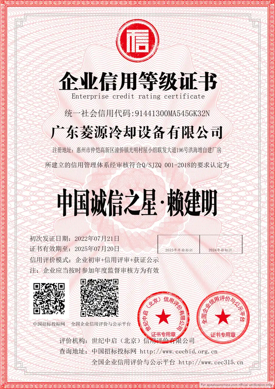 Guangdong Lingyuan China Integrity Star Record