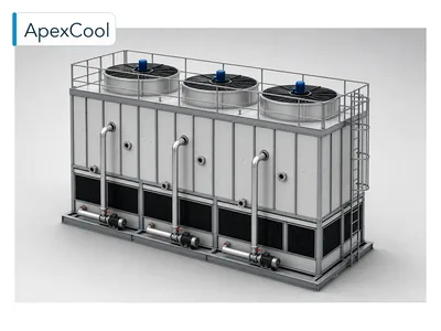 SCCI closed circuit counterflow cooling tower