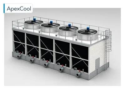 SRN crossflow open circuit cooling tower