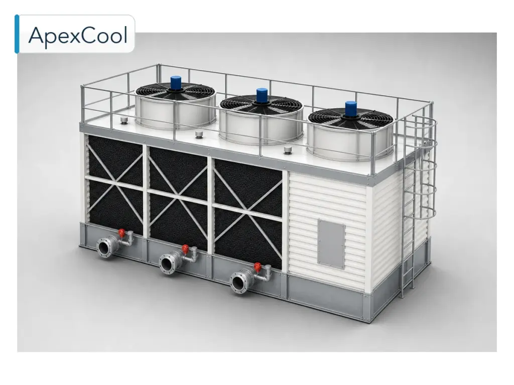 SCT Type II FRP Counterflow Open Circuit Cooling Tower