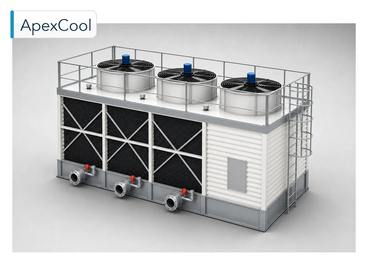 SCT Type II FRP Counterflow Open Circuit Cooling Tower
