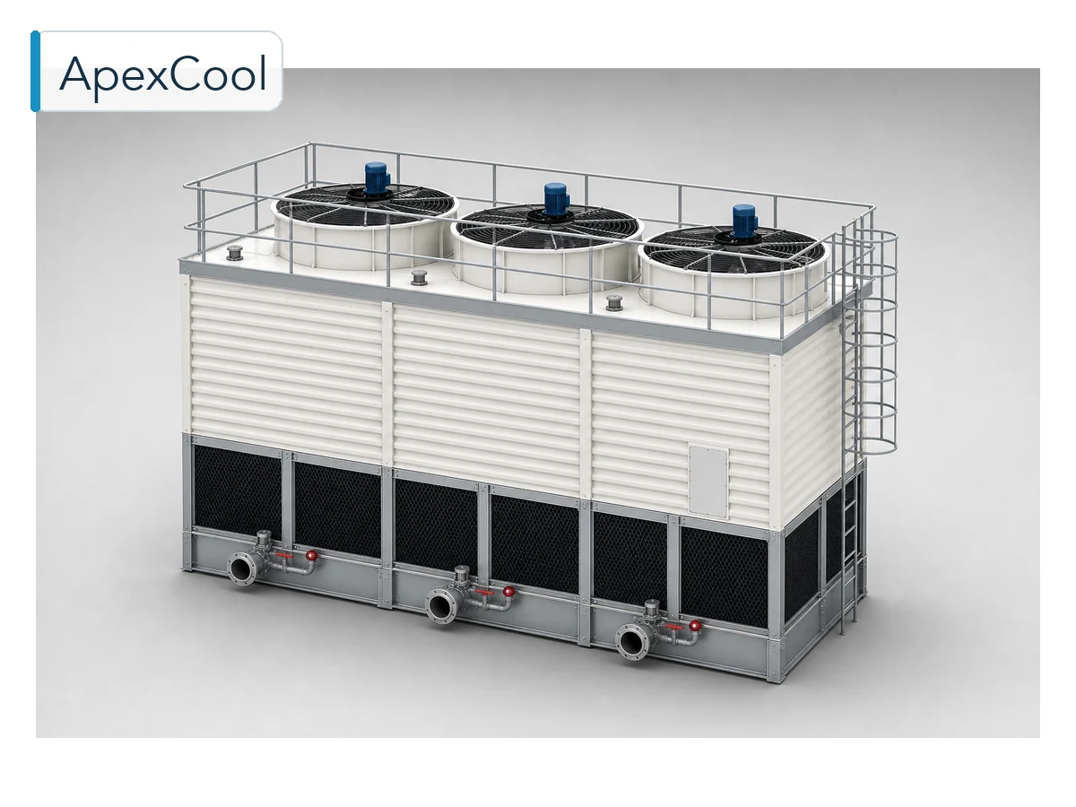 SCT Type III FRP Counterflow Open Circuit Cooling Tower