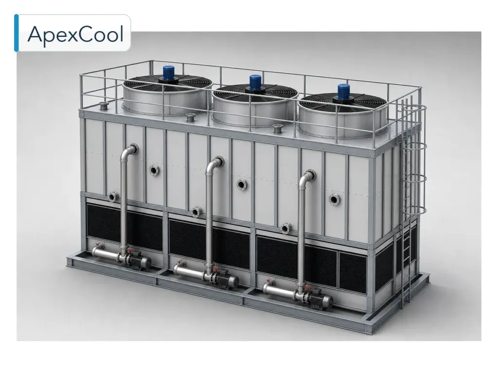 SCT Type II Steel Counterflow Open Circuit Cooling Tower