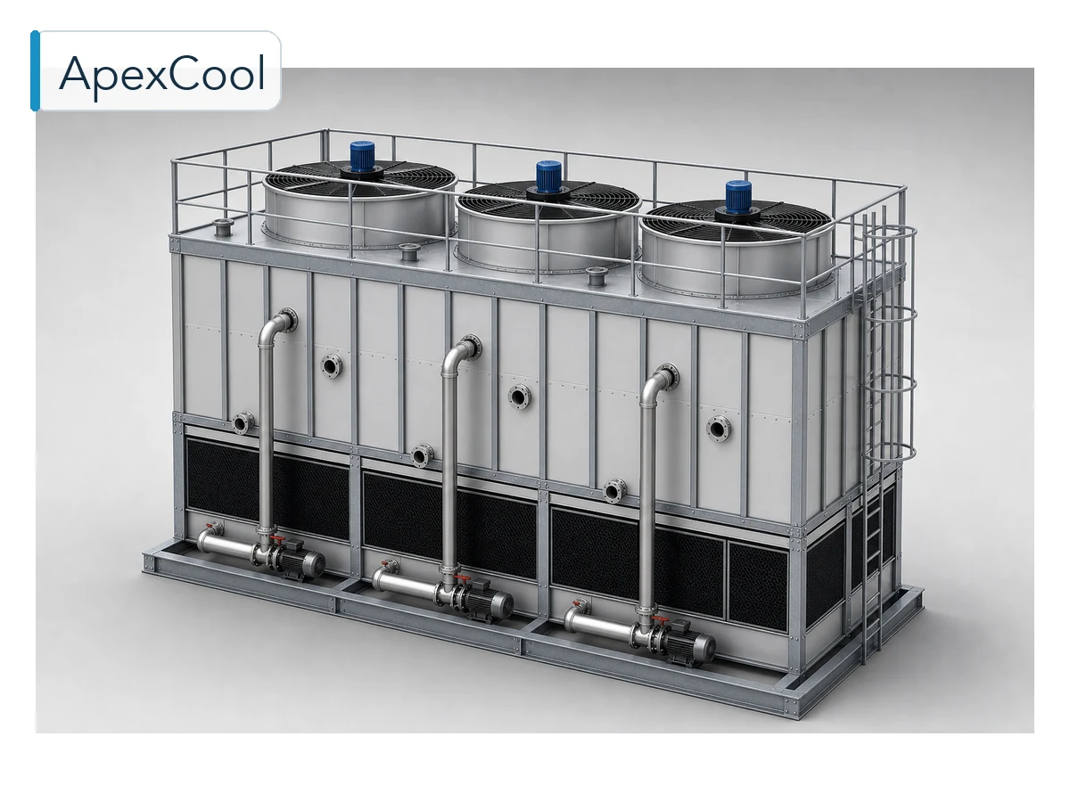 SCT Type II Steel Counterflow Open Circuit Cooling Tower