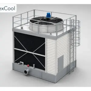 SRN Single-Side Air Inlet Top Discharge Crossflow Cooling Tower