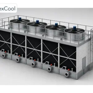 SRN Type III Steel Crossflow Open Circuit Cooling Tower
