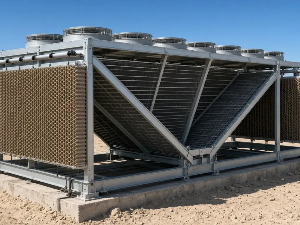 Apex SHA adiabatic dry cooler – product structure