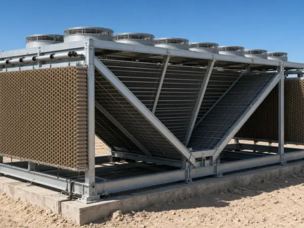 SHA adiabatic dry cooler product structure