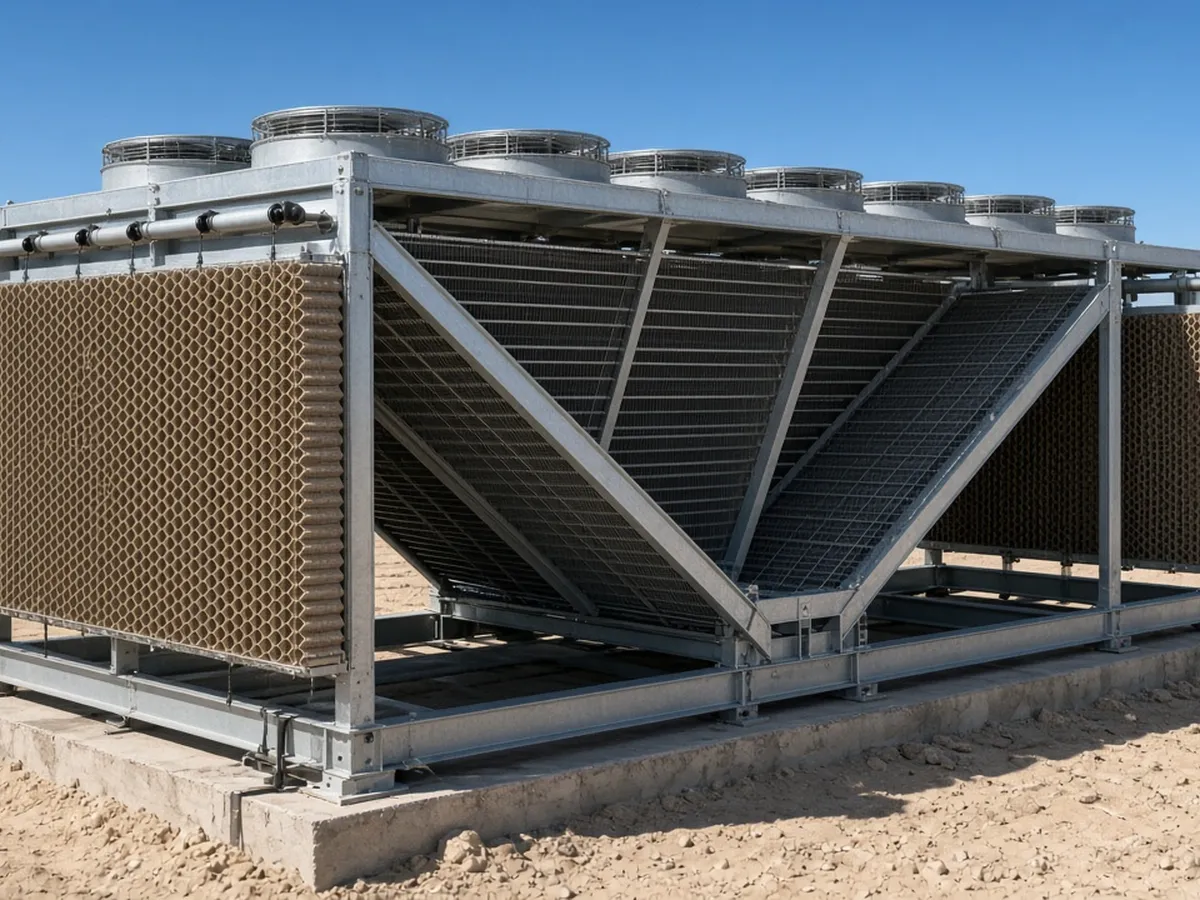 Apex SHA adiabatic dry cooler – product structure