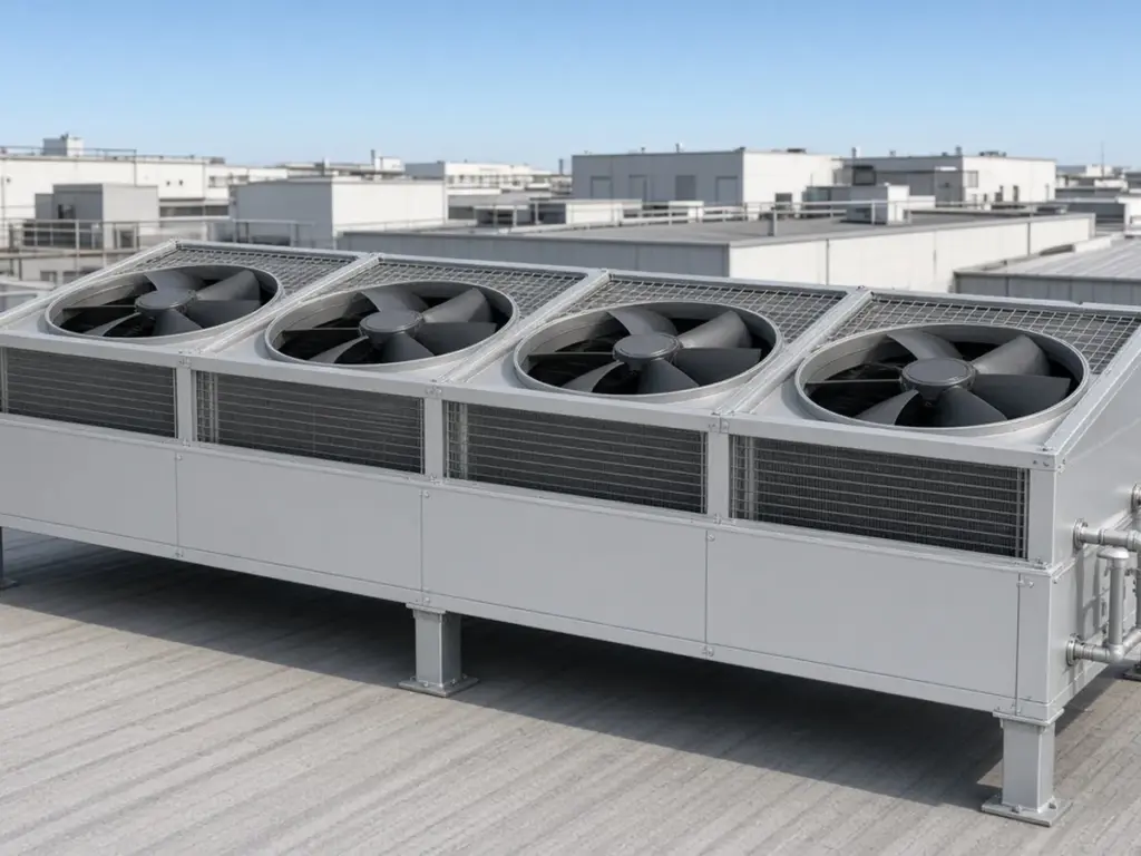Apex SDF flat dry cooler – product structure