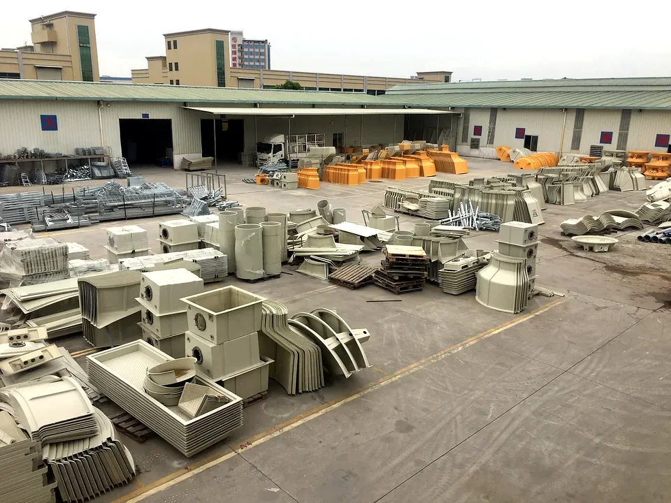 Finished cooling tower units ready for final inspection (1)