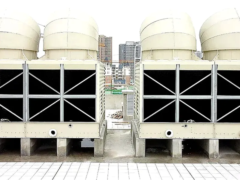 Finished cooling tower units ready for final inspection (3)
