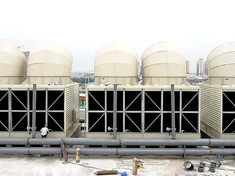 Finished cooling tower units ready for final inspection (4)