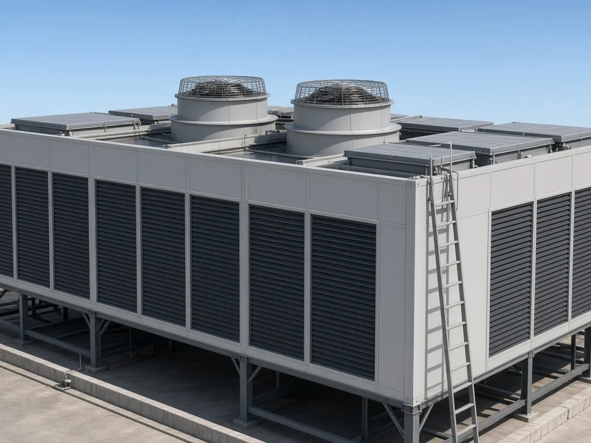 SRN crossflow open circuit cooling tower