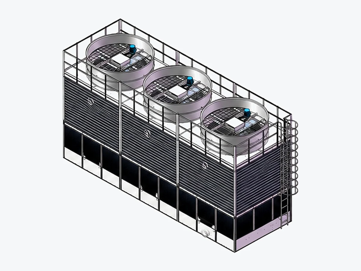 SCT counterflow open cooling tower Type II