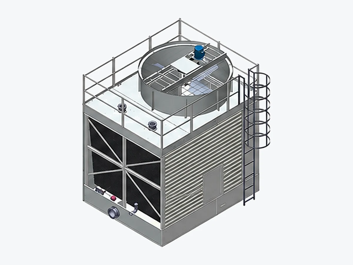 SRN single-side air inlet crossflow cooling tower